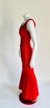 ANTONIO BERARDI Red Bodycon Long Dress