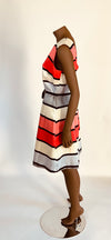 Danney & Nicole Stripe Sleeveless Knee Length Dress