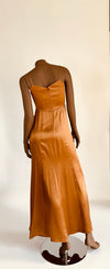 L’Agence Sienna Silk Long Dress