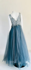 Custom Made Light Blue Princess Ball Gown