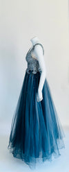 Custom Made Light Blue Princess Ball Gown