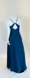 AZAZIE Dark Turquoise Strappy Long Dress