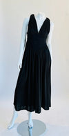 Vintage Krista Mentz Black Long Dress