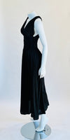 Vintage Krista Mentz Black Long Dress
