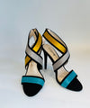 KIMI Latian Blue/Yellow/Grey/Black High Heels