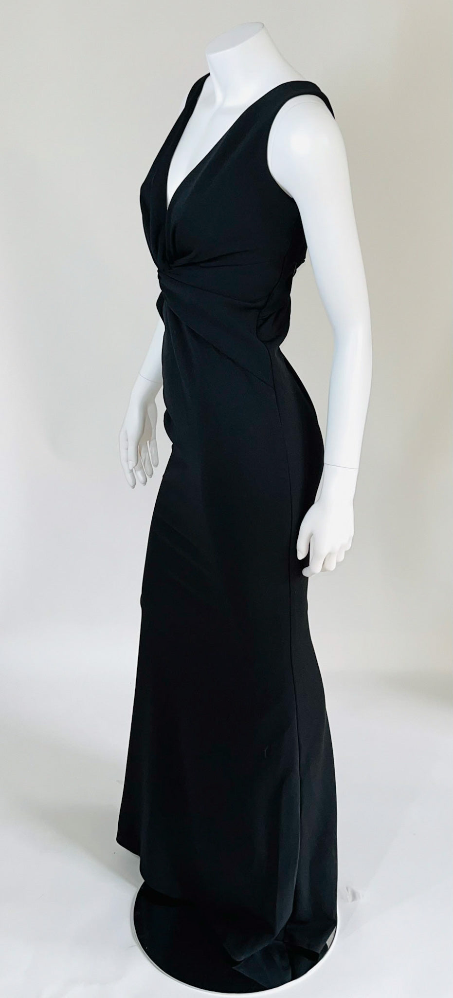 KATIE MAY Black Bodycon Long Dress