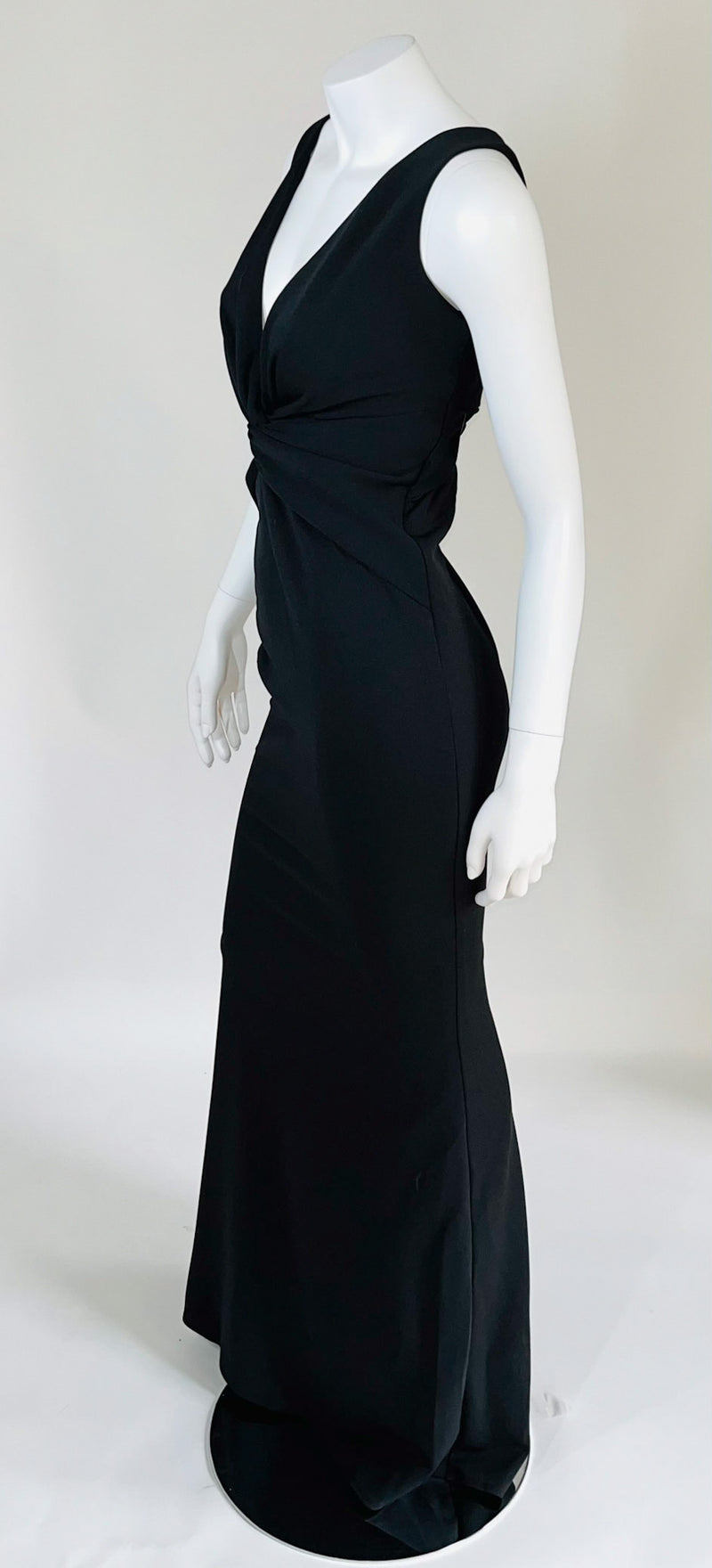 KATIE MAY Black Bodycon Long Dress