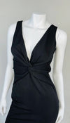KATIE MAY Black Bodycon Long Dress